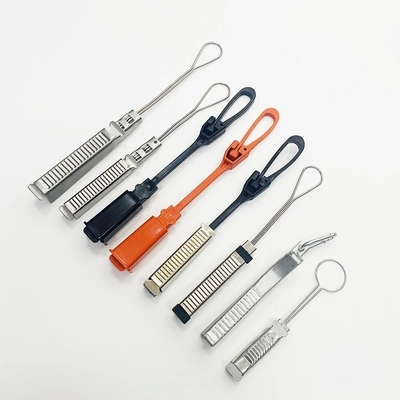 FTTH Fibra Óptica Drop Cable Tension Clamp Padrão ou não padrão Bluetooth de rede