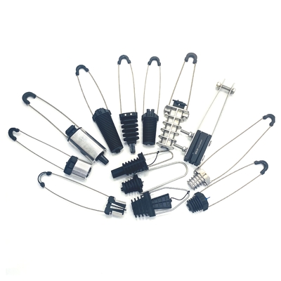 FTTH Fibra Óptica Drop Cable Tension Clamp Padrão ou não padrão Bluetooth de rede