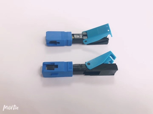 FTTH SC APC SC UPC Conector rápido de montagem de campo para rede FTTH FTTB FTTX 3 vezes
