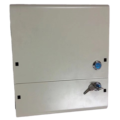 Armário de Telecomunicações de Ferro de 2 Portas ao ar livre com PLC Splitter e Fibra Óptica sem Saltador Pigtail