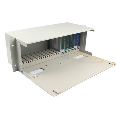 Chassis FTTH LGX de 19 polegadas para divisor de módulos