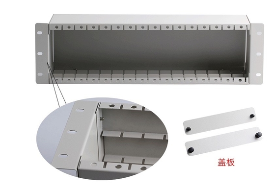1x2 1x4 1x8 16 Slots Fibra Óptica PLC LGX Splitter Chassis para 3U 19 &quot;Rack Mount