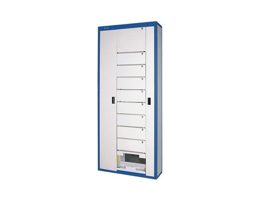 Caixa de terminais de fibra óptica exterior para 96 144 288 cabo de fibra em Cross Connect Cabinet