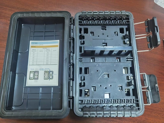 6 Port Horizontal Fibra Óptica para sistema de montagem aérea/enterramento direto/ducto