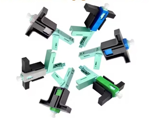 SC Fast Connector Butterfly para o mercado FTTH Fibra Óptica Drop Cable Perda de retorno 50db