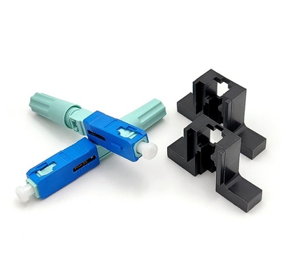 40- 85 Fibra Óptica Conector Rápido FTTH Campo Terminado Rapidamente Assemblagem SC/APC SC/UPC