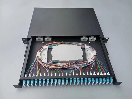 260*200*60 mm FTTH Sistema de Fibra de Distribuição 1U 96 Core LC SC Rack Montado MPO MTP Fibra Óptica Patch Panel ODF