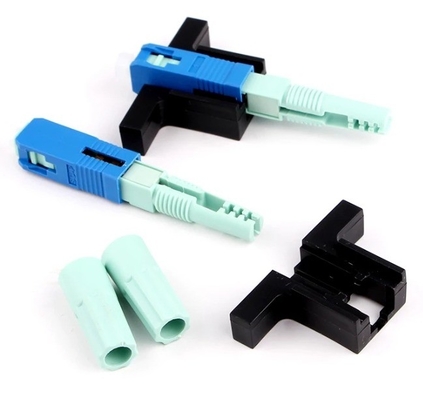 40- 85 Fibra Óptica Conector Rápido FTTH Campo Terminado Rapidamente Assemblagem SC/APC SC/UPC