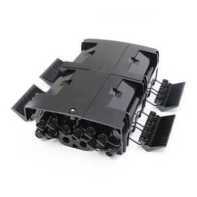 PC ABS Material 8 Núcleo Fibra Óptica Terminal CTO/NAP Caixa de Distribuição com PLC Splitter 1x8