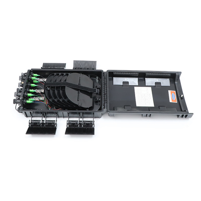 PC ABS Material 8 Núcleo Fibra Óptica Terminal CTO/NAP Caixa de Distribuição com PLC Splitter 1x8