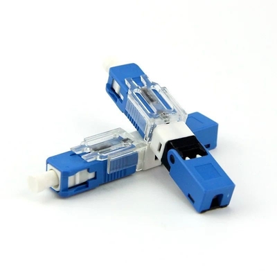 3 Mecânico SC APC SC UPC Fibra óptica conector rápido FTTH Quick Connector Assembly