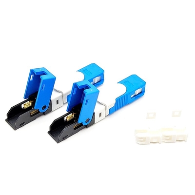 3 Mecânico SC APC SC UPC Fibra óptica conector rápido FTTH Quick Connector Assembly