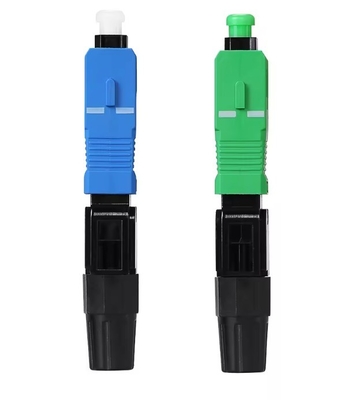 100pcs FTTH Fiber Quick Connector Field Assembly para transmissão suave de sinal de fibra