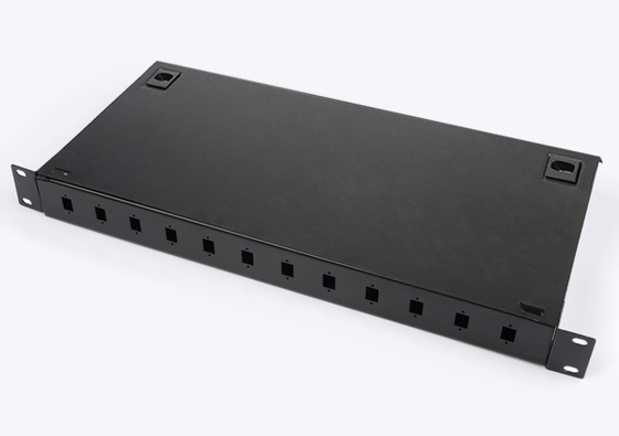 SM/MM/OM3 Fibra Tipo 2x4 Splitter Óptico 2x32 PLC para 19 polegadas Rack Mount Fiber Splitter