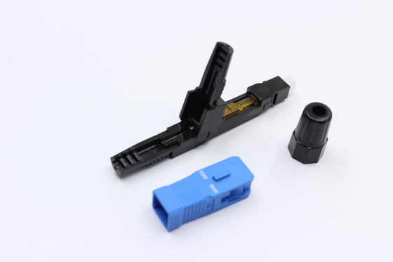 100pcs FTTH Fiber Quick Connector Field Assembly para transmissão suave de sinal de fibra