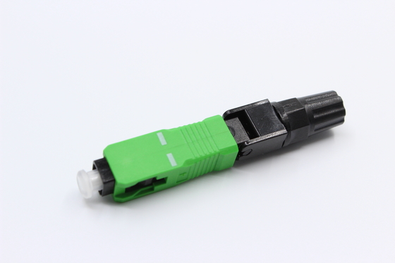 100pcs FTTH Fiber Quick Connector Field Assembly para transmissão suave de sinal de fibra