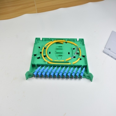 Quadro de distribuição mini-óptico de fibra exterior de 12 núcleos com bandeja de emenda de fibra versátil