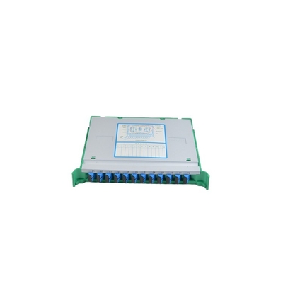 Quadro de distribuição mini-óptico de fibra exterior de 12 núcleos com bandeja de emenda de fibra versátil