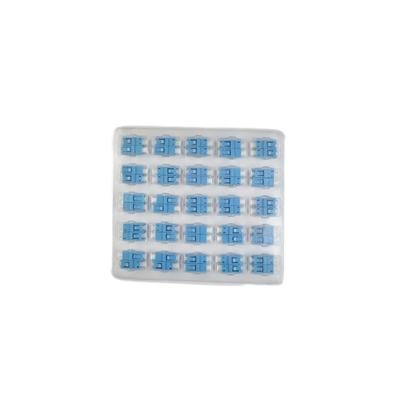 Acoplador de adaptador de flange de fibra óptica SC Simplex de modo único para redes