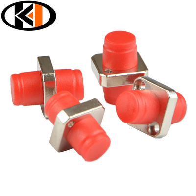 Acoplador de adaptador de flange de fibra óptica SC Simplex de modo único para redes