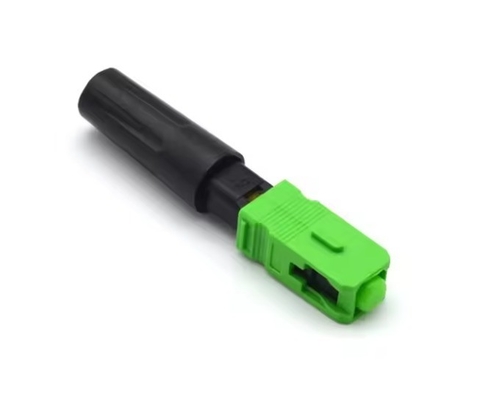 Conector rápido de fibra óptica para cabos FTTH de modo único ou multimodo SC/APC SC/UPC