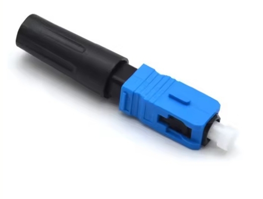 Conector rápido de fibra óptica para cabos FTTH de modo único ou multimodo SC/APC SC/UPC