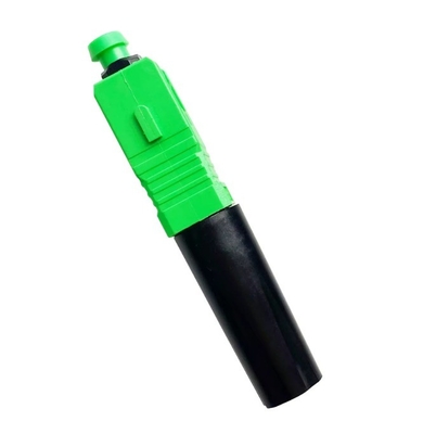 Conector rápido de fibra óptica para cabos FTTH de modo único ou multimodo SC/APC SC/UPC