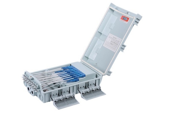 FTTX ODB NAP FTTH 16 Ways IP65 Caixa de divisão de cabo à prova d'água com material PC ABS