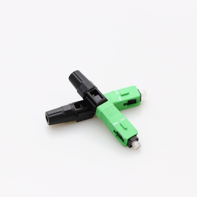 SC APC/UPC Fast Connector para FTTH Field Assembly Adaptador de Fibra Óptica na Rede 3G