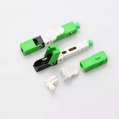 SC APC/UPC Fast Connector para FTTH Field Assembly Adaptador de Fibra Óptica na Rede 3G