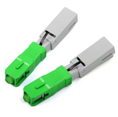 3 SC APC SC UPC Fast Connector Assembly para instalação de campo de fibra óptica com baixa perda de sinal
