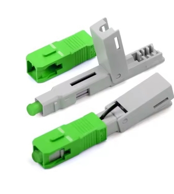 3 SC APC SC UPC Fast Connector Assembly para instalação de campo de fibra óptica com baixa perda de sinal