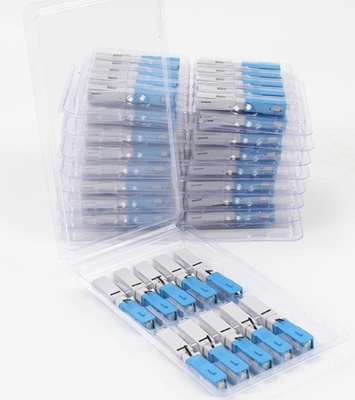 3 SC APC SC UPC Fast Connector Assembly para instalação de campo de fibra óptica com baixa perda de sinal