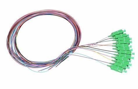 12Cords 1.5 2.0 3.0Meter Fibra Óptica Patch Cord SC/UPC 0,9mm com perda de retorno ≥50dB
