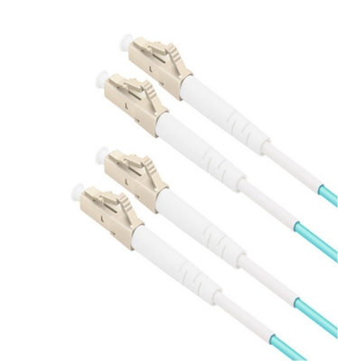 Conexão de telecomunicações SC LC UPC para LC UPC OM4 SR Duplex Fiber Optic Patch Cord