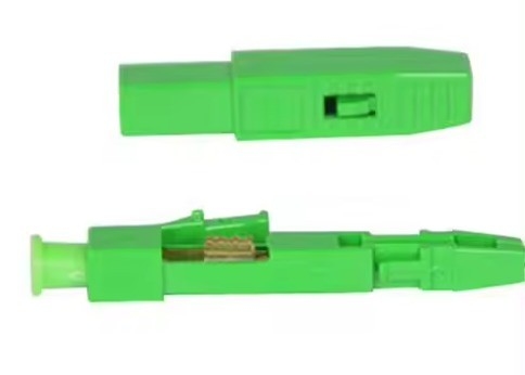 Conector rápido LC/APC de fibra óptica de fácil acesso para telecomunicações