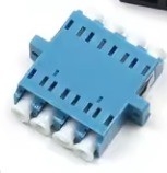 SM MM 4 Port LC APC/UPC 4 Adaptador duplex de fibra óptica para transmissão de sinal de fibra