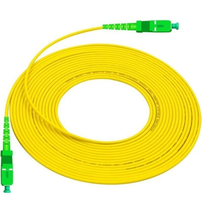 Tipo de fibra de telecomunicações SM LSZH 2mm Patch Cord com baixas perdas e opções de comprimento