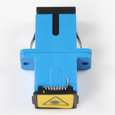 SC APC SC UPC SX Adaptador de fibra óptica de uma peça sem flange para transmissão de sinal