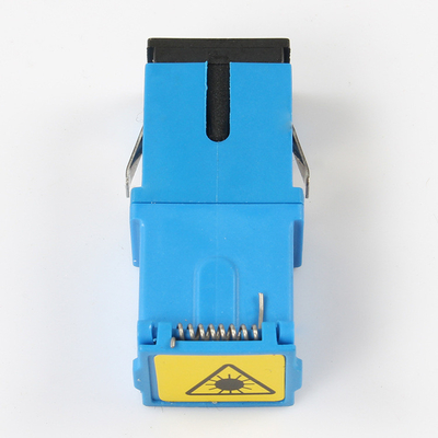 SC APC SC UPC SX Adaptador de fibra óptica de uma peça sem flange para transmissão de sinal