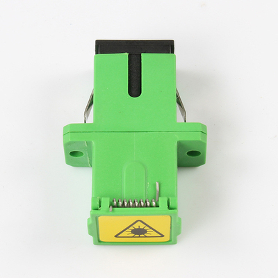 SC APC SC UPC SX Adaptador de fibra óptica de uma peça sem flange para transmissão de sinal
