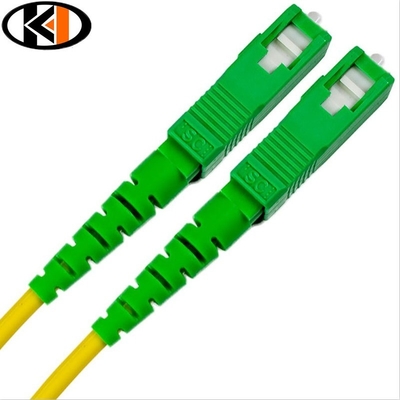Tipo de fibra de telecomunicações SM LSZH 2mm Patch Cord com baixas perdas e opções de comprimento