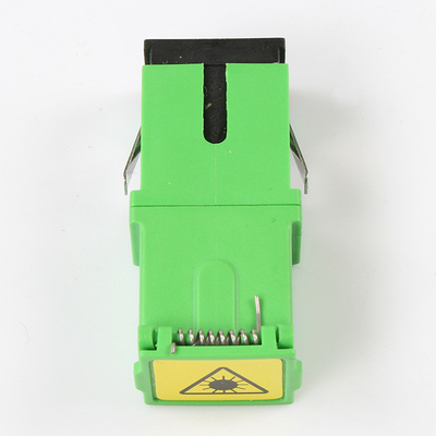 SC APC SC UPC SX Adaptador de fibra óptica de uma peça sem flange para transmissão de sinal