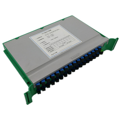 Dispositivo de divisão de PLC de fibra óptica de modo único SC LC FC ST UPC APC com directividade dB ≥55