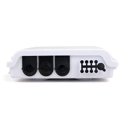 Caixa de distribuição de fibra de fibra FDB FTTH Waterproof 8core Nap ftth para comunicação transparente