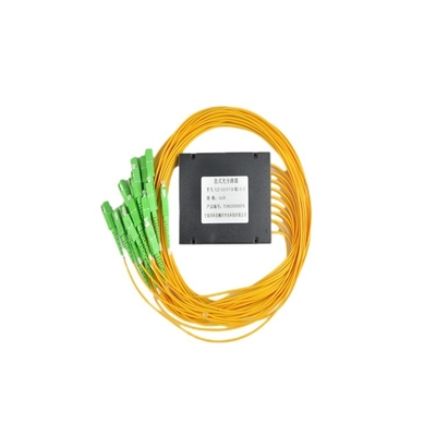 EPON GPON Fibra Óptica ABS Caixa Tipo PLC Splitter Optico Splitter 1x8 Directividade dB ≥55