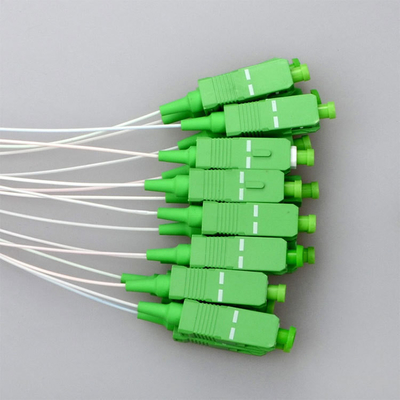 EPON GPON Fibra Óptica ABS Caixa Tipo PLC Splitter Optico Splitter 1x8 Directividade dB ≥55