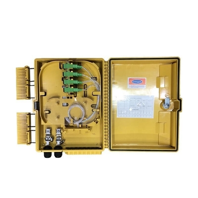 ABS/PC ABS/PC 16 Núcleo Fibra Óptica Terminal CTO/NAP caixa de distribuição com 1x16 PLC Splitter