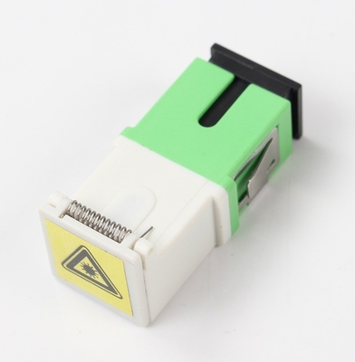 Acoplador de flange FTTH SC Adaptador de fibra óptica com c-ap de poeira e perda de inserção IL 0.2db
