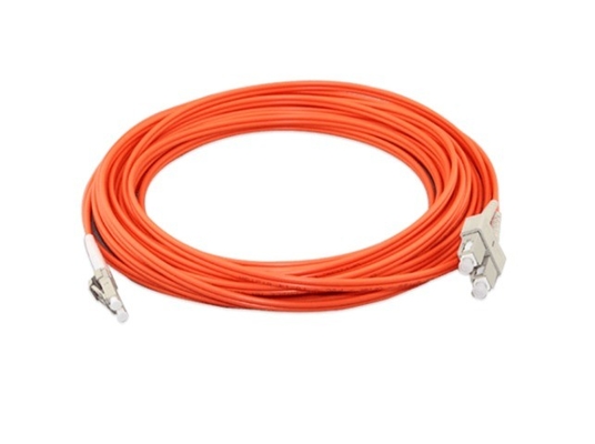Fibra óptica Jumper G657a2 Single Mode Patch Cord com conector SC FC ST LC UPC Tipo
